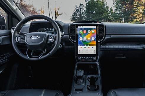 Ford Ranger con pantalla de 10 o 12 pulgadas con SYNC 4 